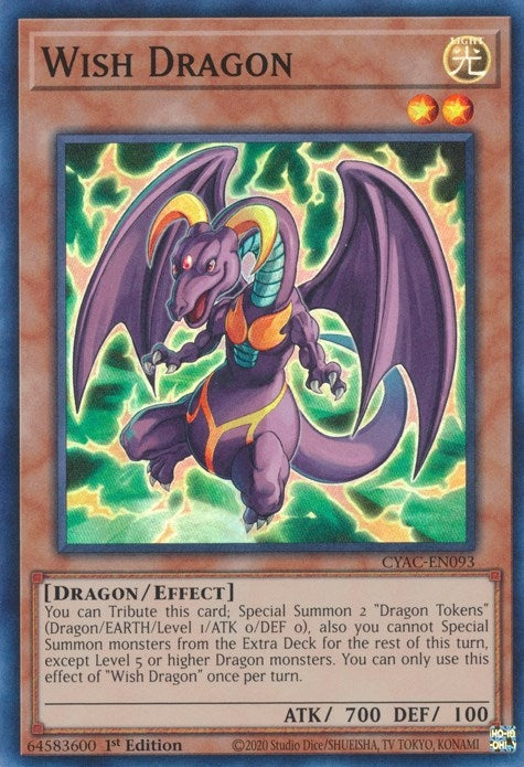 Wish Dragon (CYAC-EN093) [CYAC]