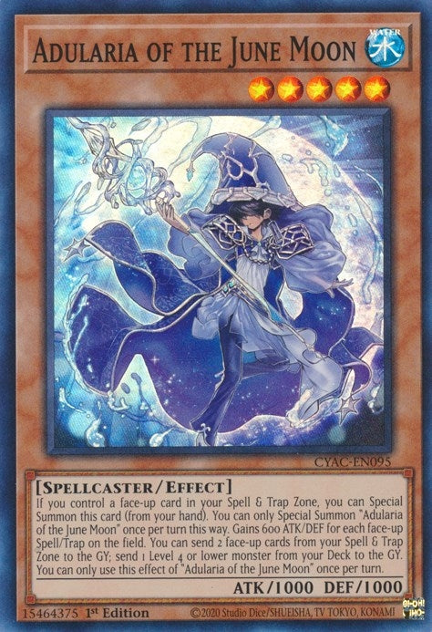 Adularia of the June Moon (CYAC-EN095) [CYAC]