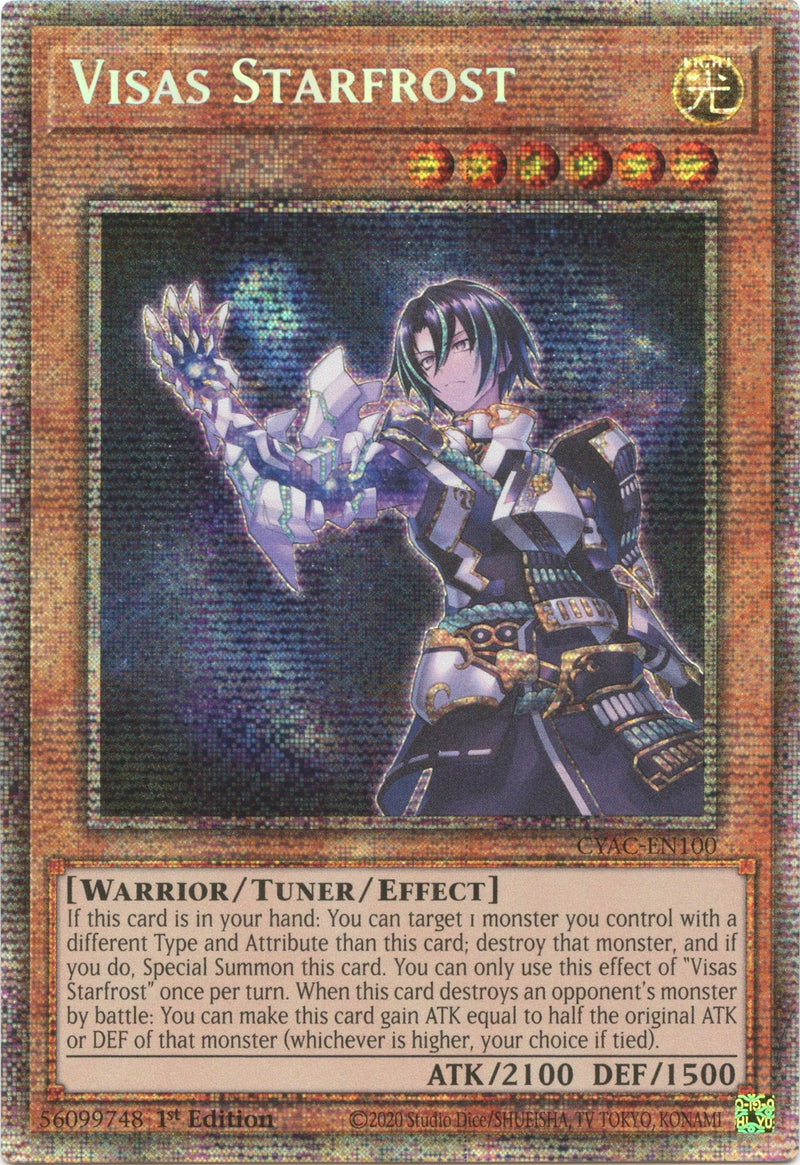 Visas Starfrost Starlight Rare (CYAC-EN100) [CYAC]