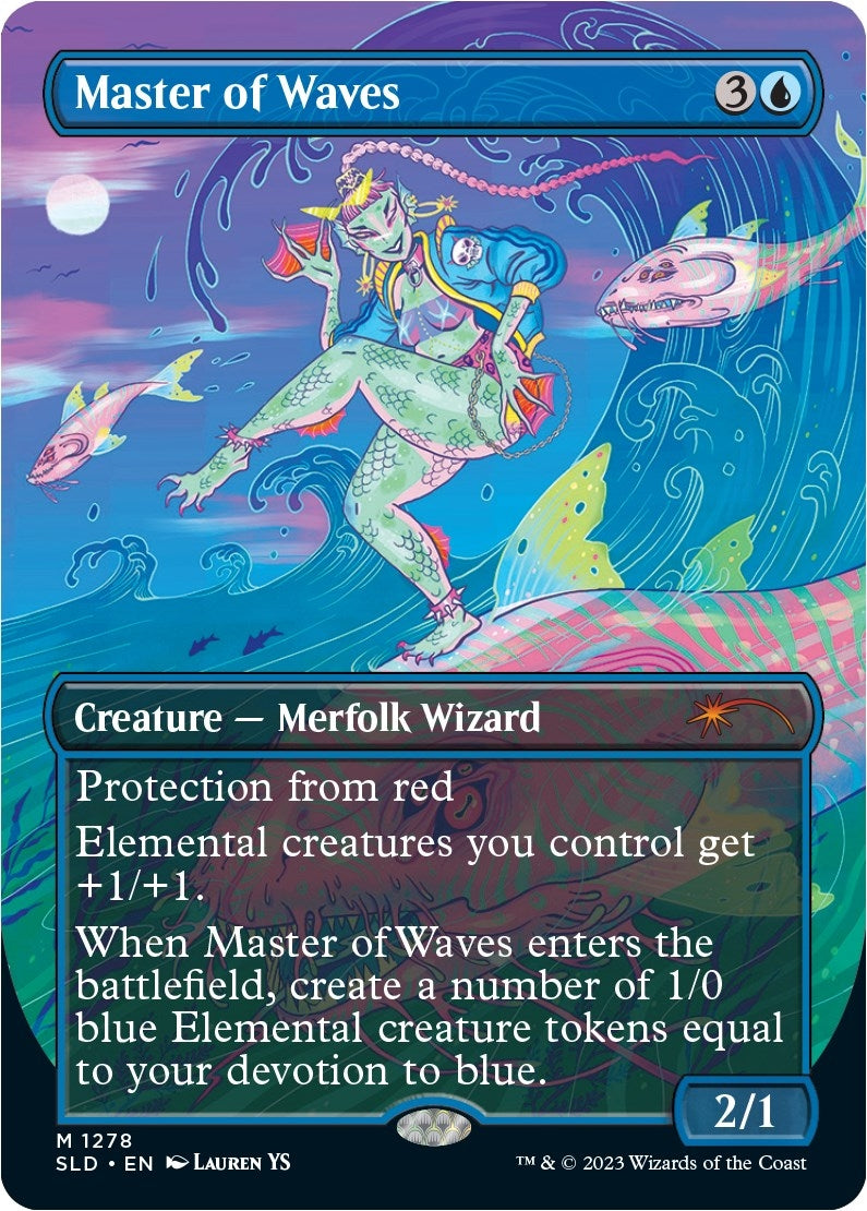 Master of Waves (Borderless) [Secret Lair Drop Series]