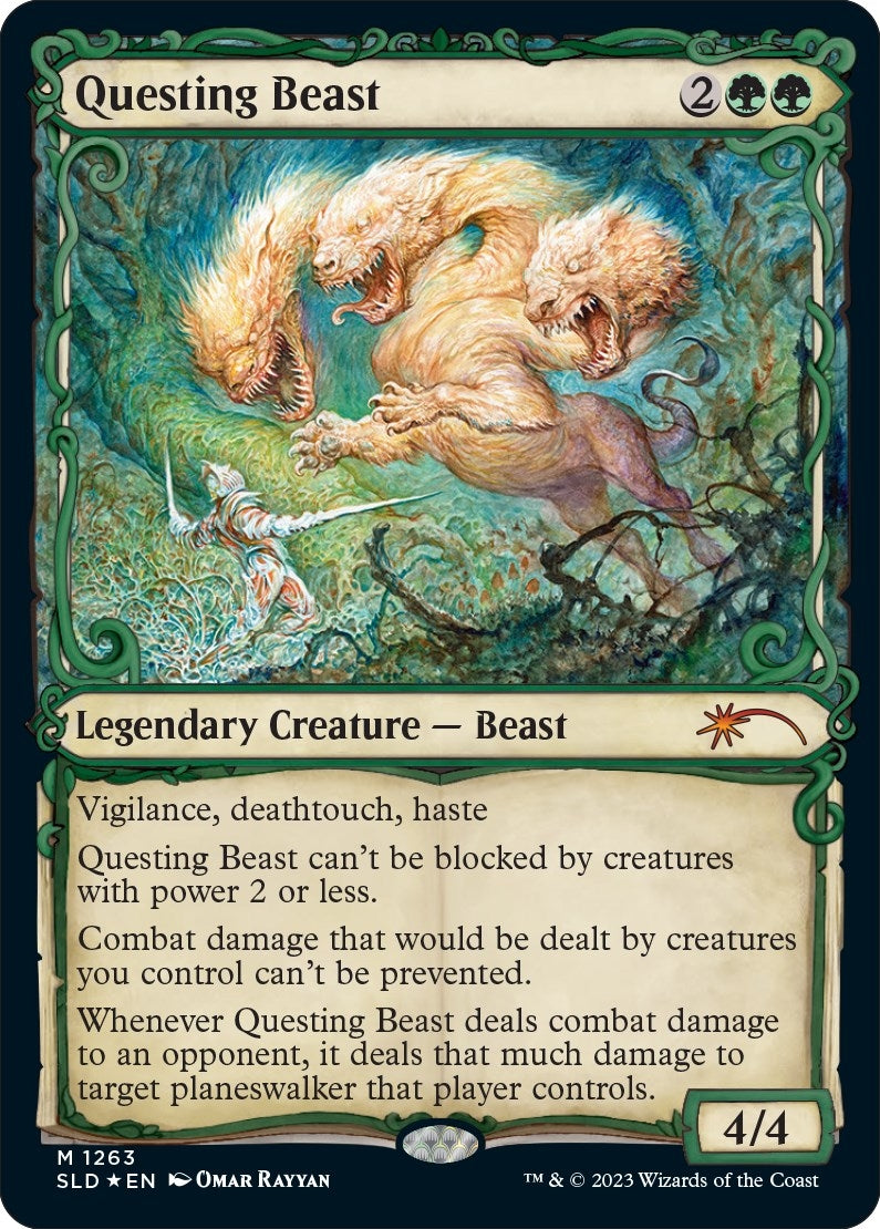 Questing Beast Halo Foil (1263) [SLD]
