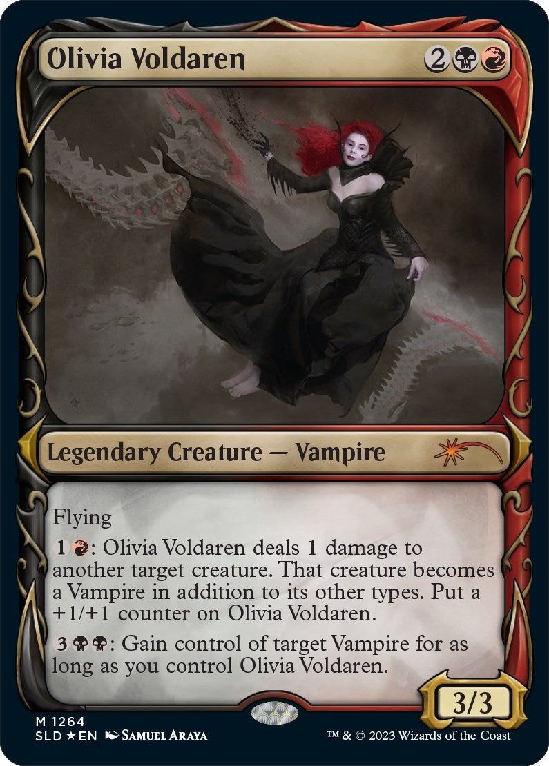 Olivia Voldaren Halo Foil (1264) [SLD]