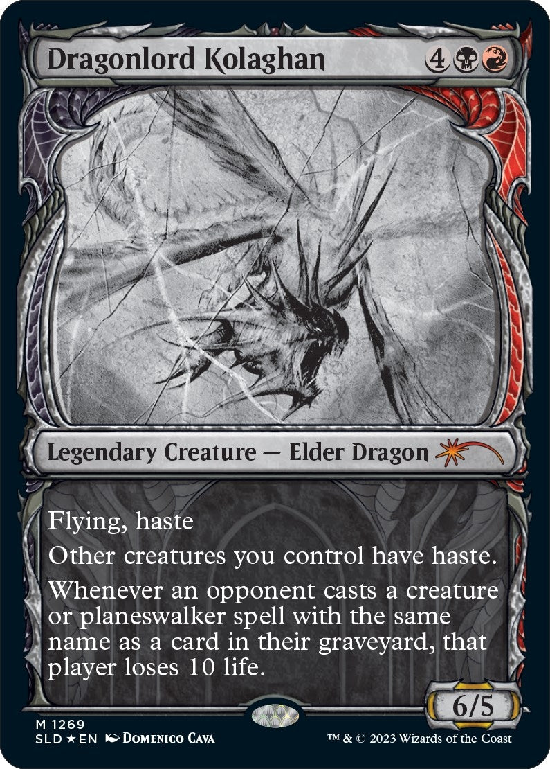 Dragonlord Kolaghan Halo Foil (1269) [SLD]