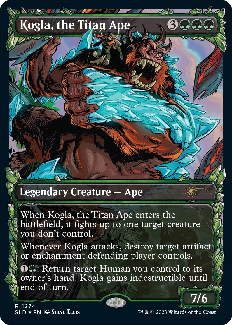 Kogla the Titan Ape Halo Foil (1274) [SLD]