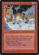 Word of Blasting [ICE]