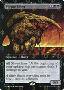 Plague Sliver (Extended Art) (Step-and-Compleat Foil) [Secret Lair Drop Promos]