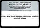 Code Card Silver Tempest Premium Checklane Blister Gallade [SWSH12]