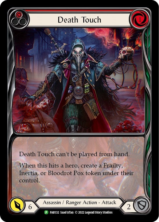 Image for Death Touch (Red) [Flesh and Blood: Promo Cards]