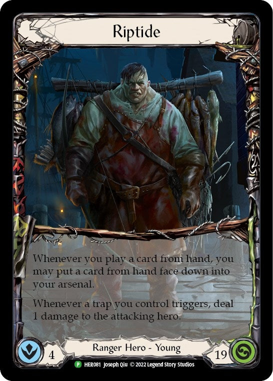 Image for Riptide - HER081 [Flesh and Blood: Promo Cards]