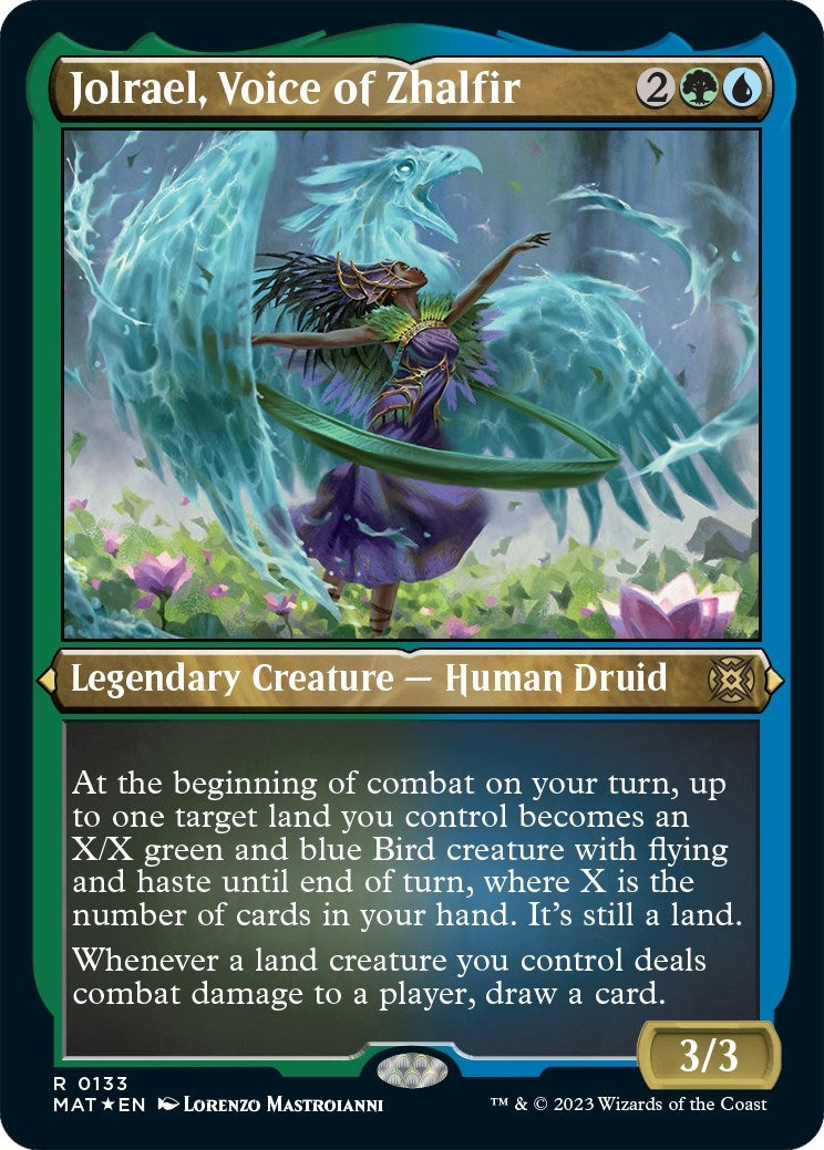 Jolrael, Voice of Zhalfir (Foil Etched) [March of the Machine: The Aftermath]