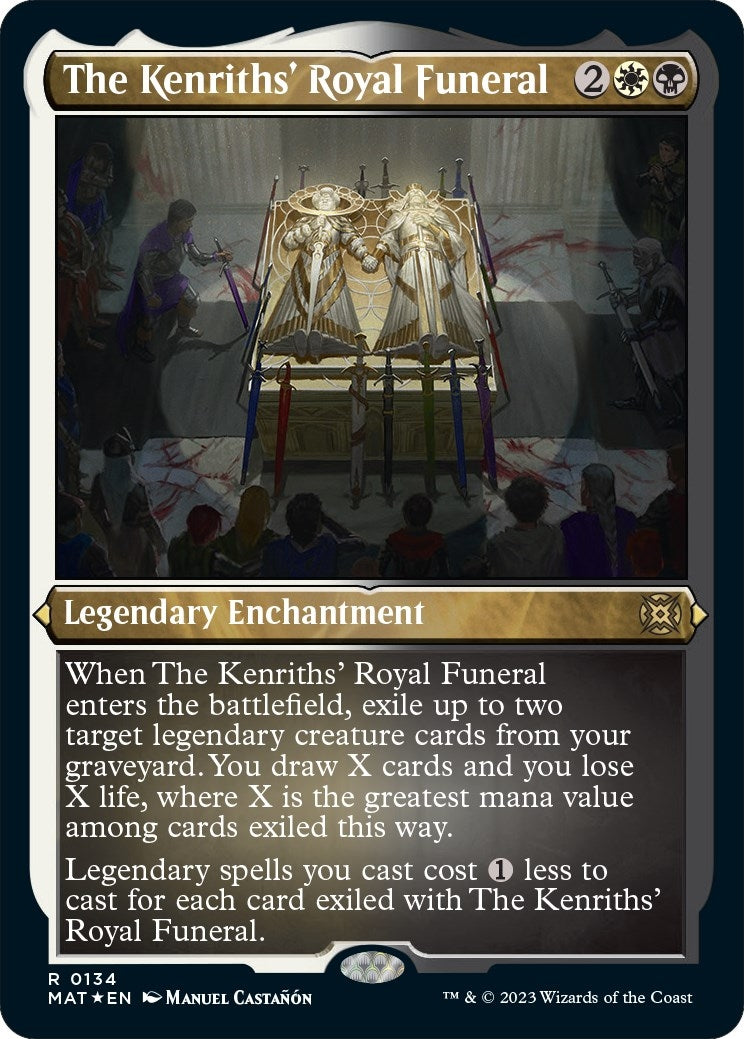 The Kenriths' Royal Funeral (Foil Etched) [March of the Machine: The Aftermath]