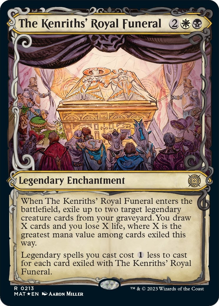 The Kenriths' Royal Funeral (Showcase Halo Foil) [March of the Machine: The Aftermath]