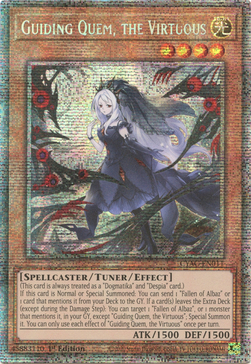Guiding Quem the Virtuous Starlight Rare (CYAC-EN011) [CYAC]