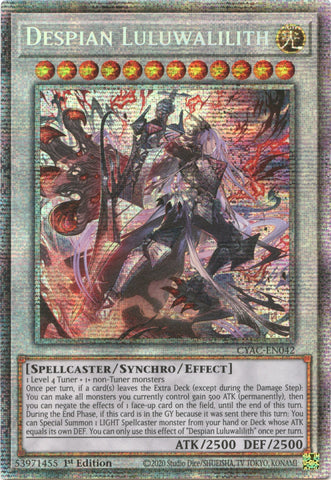 Despian Luluwalilith Starlight Rare (CYAC-EN042) [CYAC]