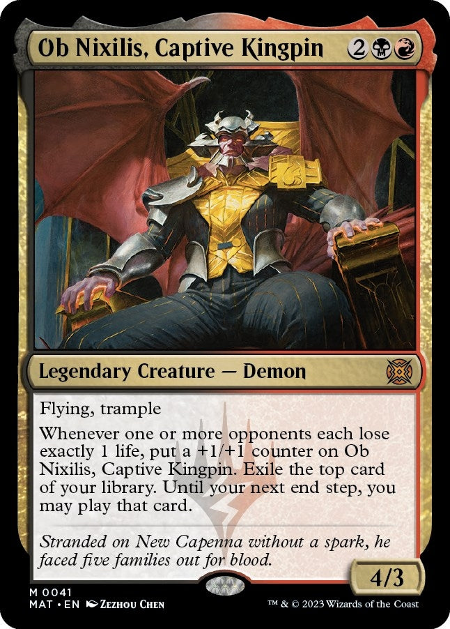 Ob Nixilis Captive Kingpin (41) [MAT]