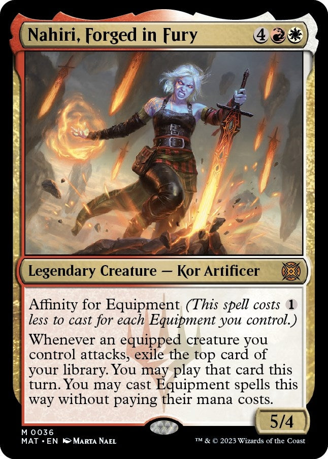 Nahiri Forged in Fury (36) [MAT]