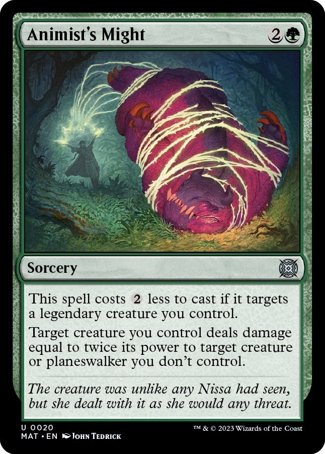 Animist's Might [March of the Machine: The Aftermath]