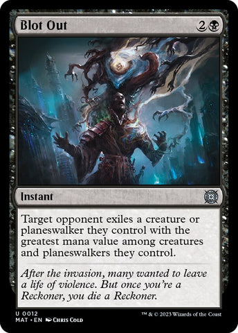 Blot Out [March of the Machine: The Aftermath]