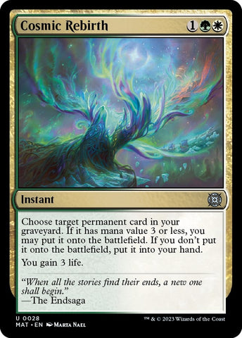 Cosmic Rebirth [March of the Machine: The Aftermath]