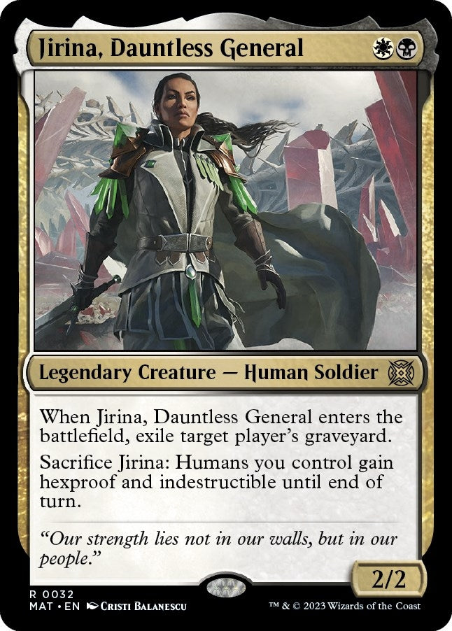 Jirina Dauntless General (32) [MAT]