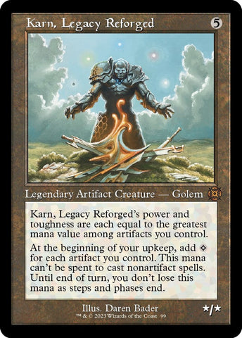Karn Legacy Reforged Retro Frame (99) [MAT]