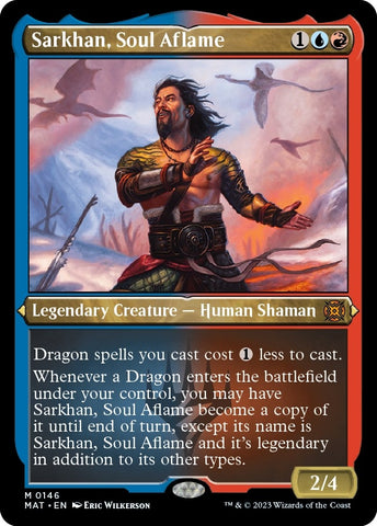 Sarkhan Soul Aflame Foil Etched (146) [MAT]