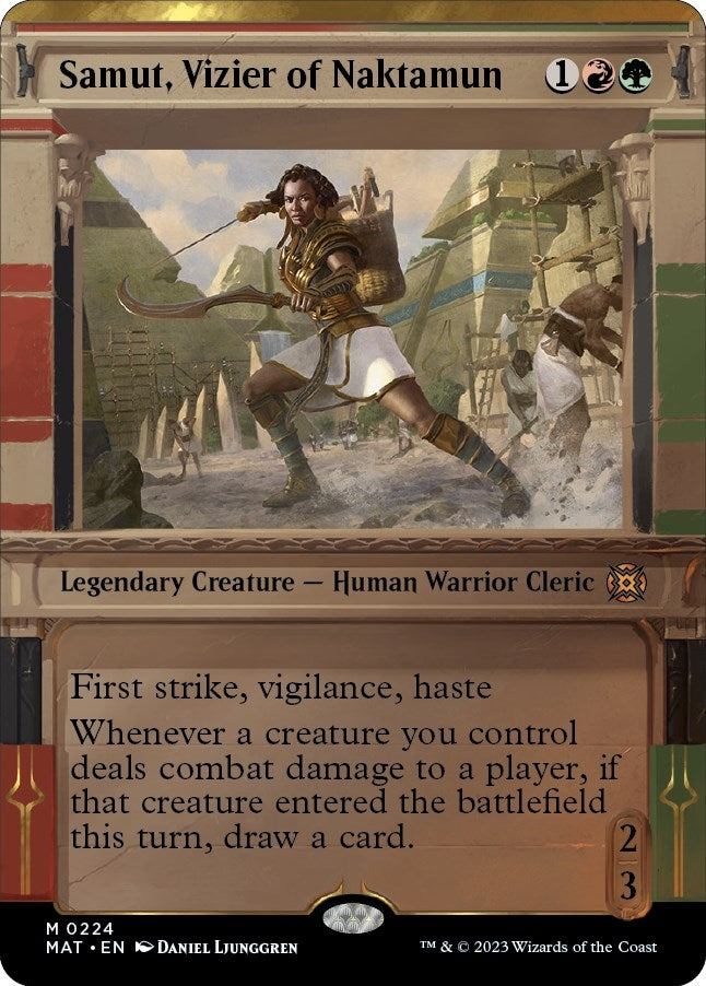 Samut Vizier of Naktamun Halo Foil (224) [MAT]