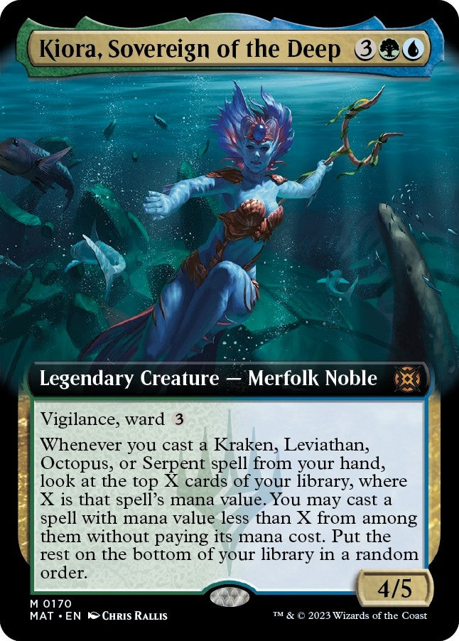 Kiora, Sovereign of the Deep (Extended Art) [March of the Machine: The Aftermath]