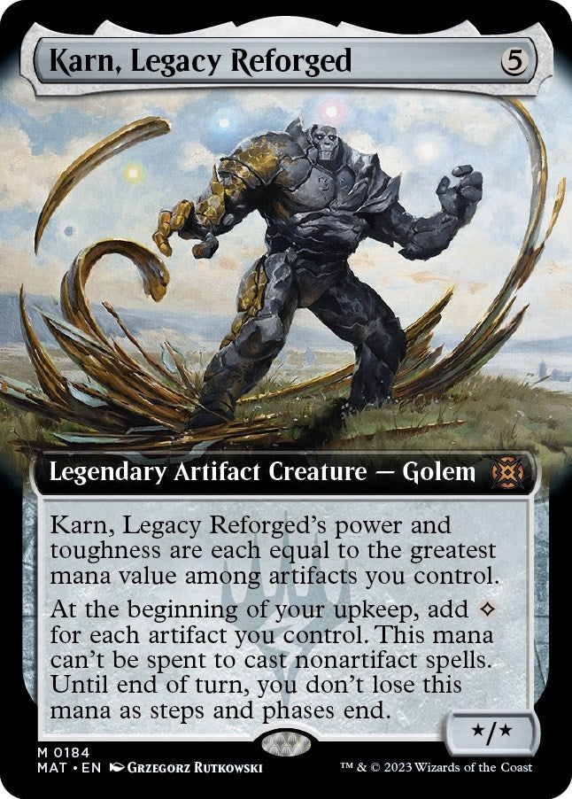 Karn Legacy Reforged Extended Art (184) [MAT]