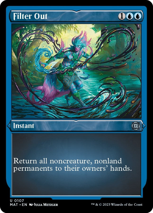 Filter Out Foil Etched (107) [MAT]