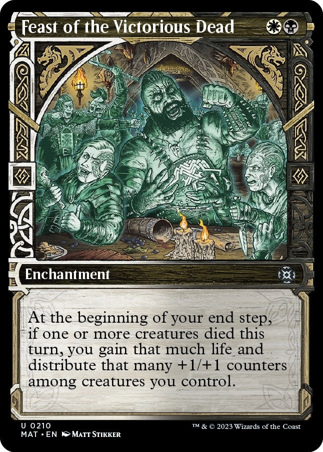 Feast of the Victorious Dead Halo Foil (210) [MAT]