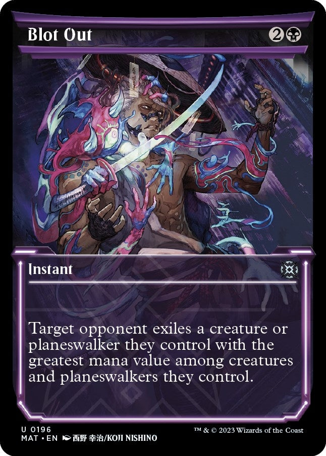 Blot Out Halo Foil (196) [MAT]