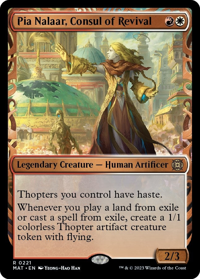 Pia Nalaar Consul of Revival Halo Foil (221) [MAT]