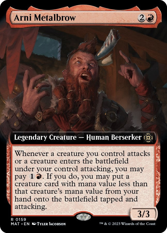 Arni Metalbrow (Extended Art) [March of the Machine: The Aftermath]