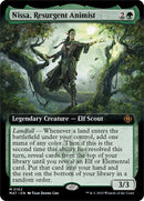 Nissa Resurgent Animist Extended Art (162) [MAT]