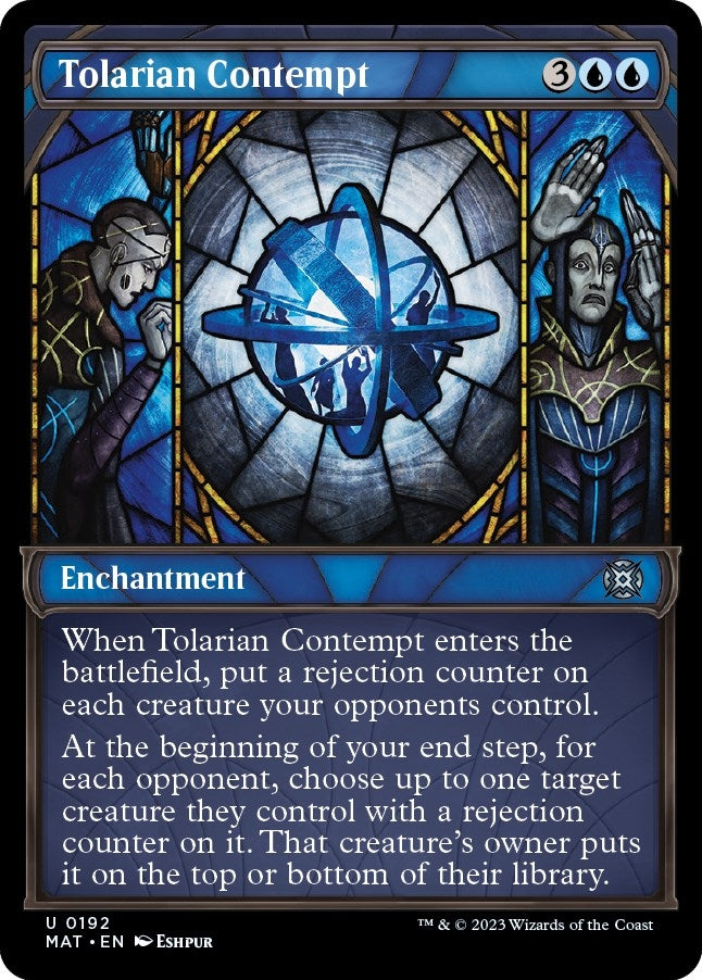 Tolarian Contempt Halo Foil (192) [MAT]