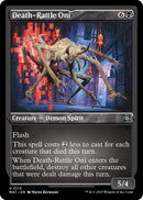 Death-Rattle Oni (Foil Etched) [March of the Machine: The Aftermath]