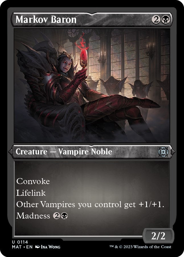 Markov Baron (Foil Etched) [March of the Machine: The Aftermath]
