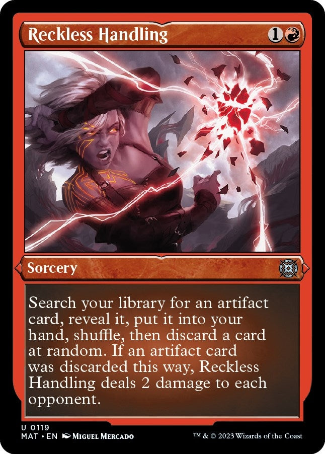 Reckless Handling (Foil Etched) [March of the Machine: The Aftermath]