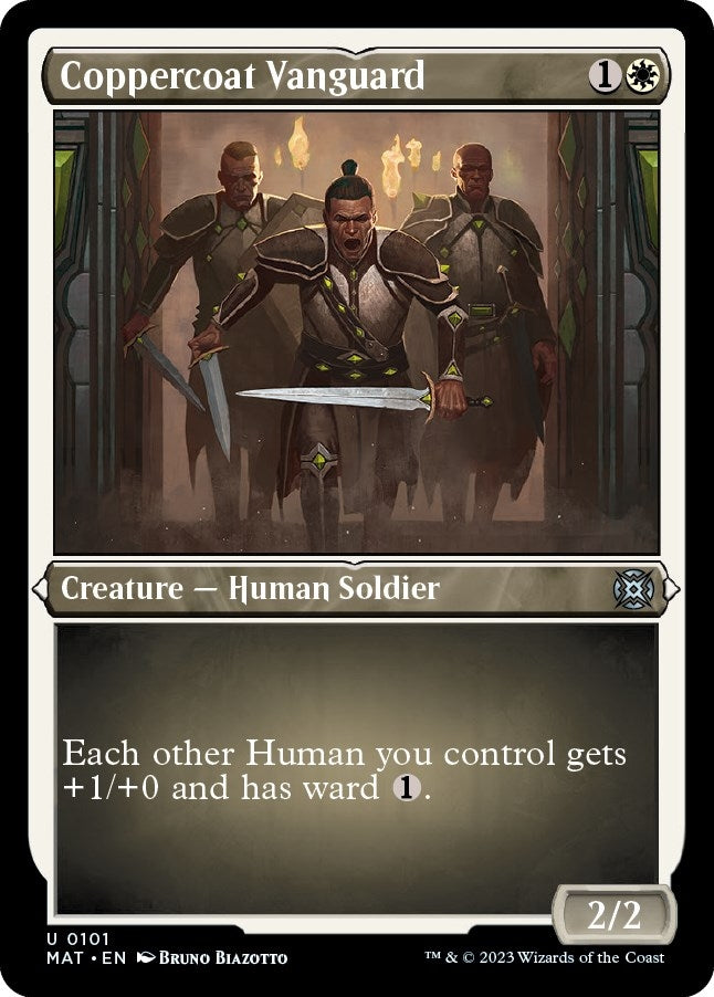 Coppercoat Vanguard Foil Etched (101) [MAT]