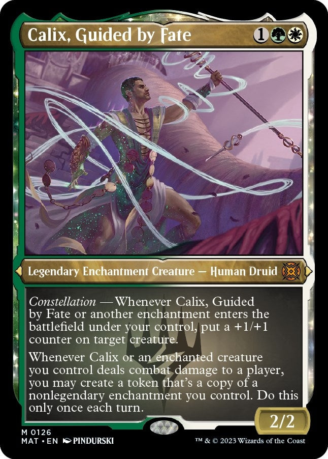 Calix Guided by Fate Foil Etched (126) [MAT]
