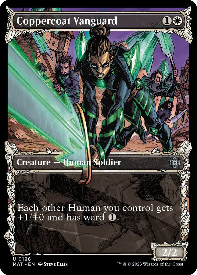 Coppercoat Vanguard Halo Foil (186) [MAT]