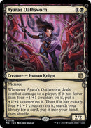 Ayara's Oathsworn (Showcase Halo Foil) [March of the Machine: The Aftermath]