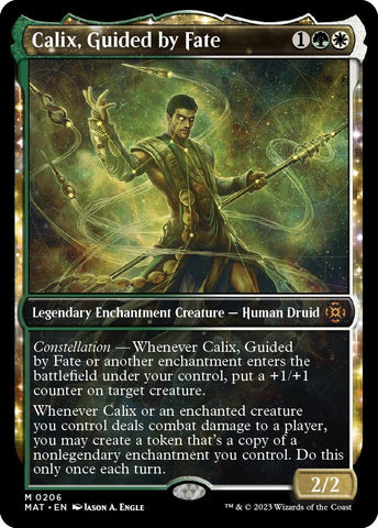 Calix Guided by Fate Halo Foil (206) [MAT]