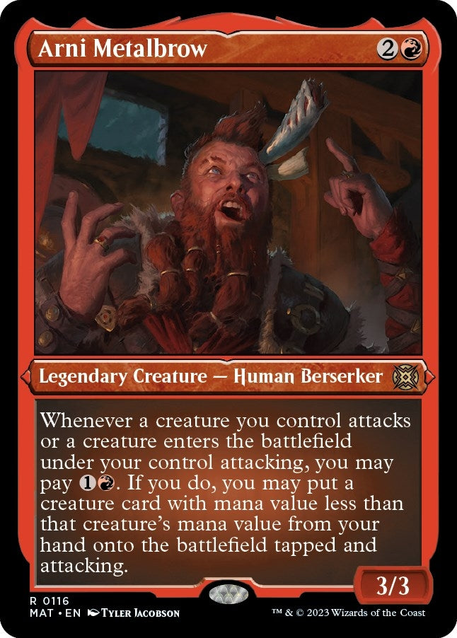 Arni Metalbrow (Foil Etched) [March of the Machine: The Aftermath]