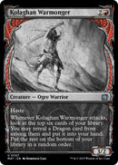 Kolaghan Warmonger (Showcase) [March of the Machine: The Aftermath]