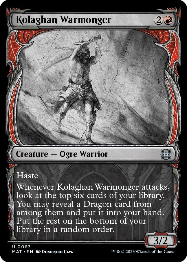 Kolaghan Warmonger (Showcase) [March of the Machine: The Aftermath]