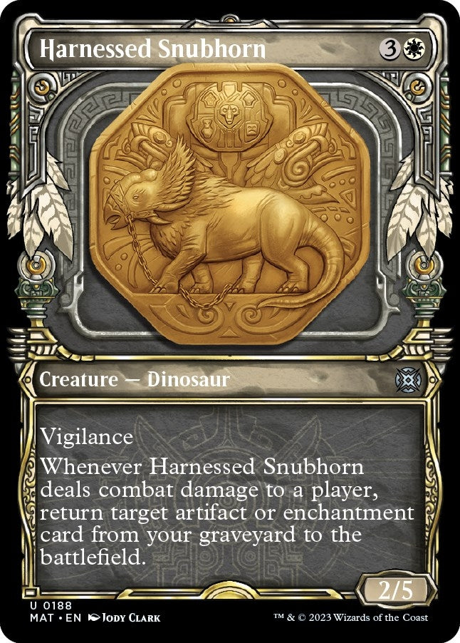 Harnessed Snubhorn Halo Foil (188) [MAT]