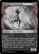 Kolaghan Warmonger Halo Foil (201) [MAT]