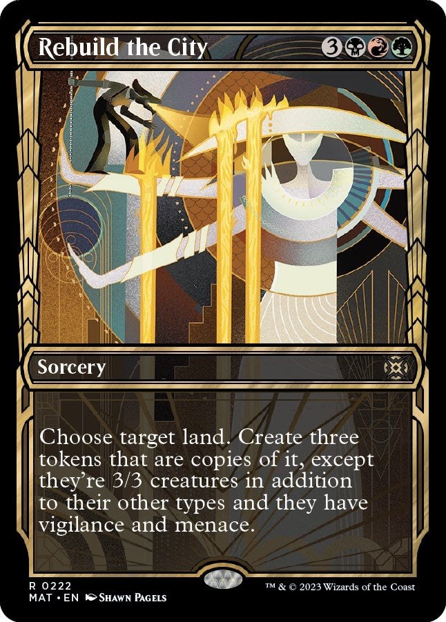 Rebuild the City Halo Foil (222) [MAT]